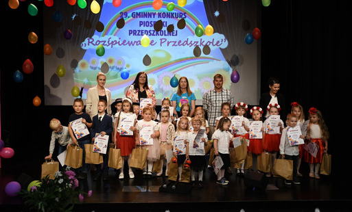 Zdjęcie do 29. Gminny Konkurs Piosenki Przedszkolnej &bdquo;Rozśpiewane Przedszkole&rdquo; za nami! 
