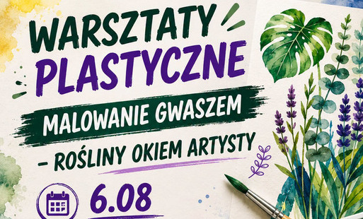 Zdjęcie do Warsztaty Plastyczne Malowanie Gwaszem