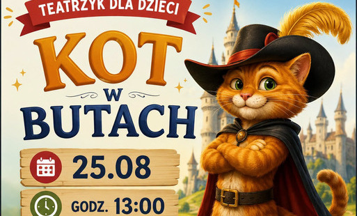 Zdjęcie do TEATRZYK DLA DZIECI &bdquo;Kot w Butach&rdquo;